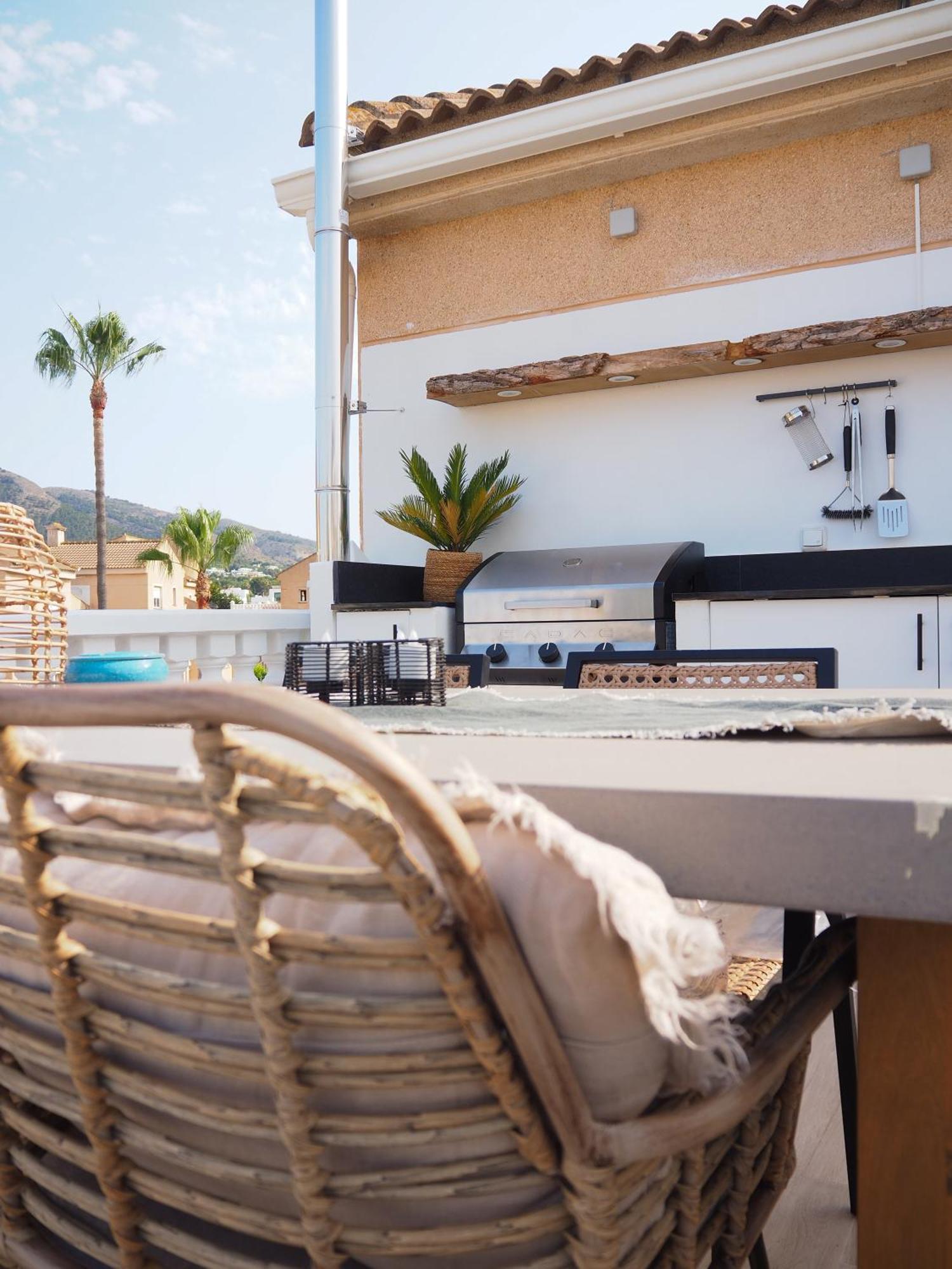Casa Naru Albir, Duplex Appartement Met Ruim Terras En Buitenkeuken El Albir Dış mekan fotoğraf